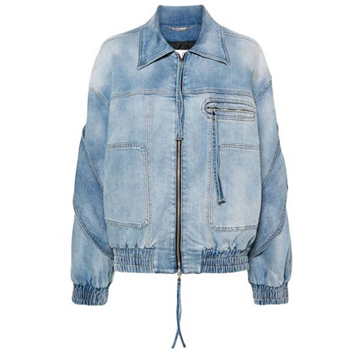 ブルマリン ショップ アンナモリナーリ デニムジャケット 40